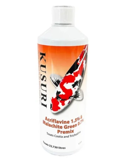 Kusuri Acriflavin & Malachite Green Premix, 1l