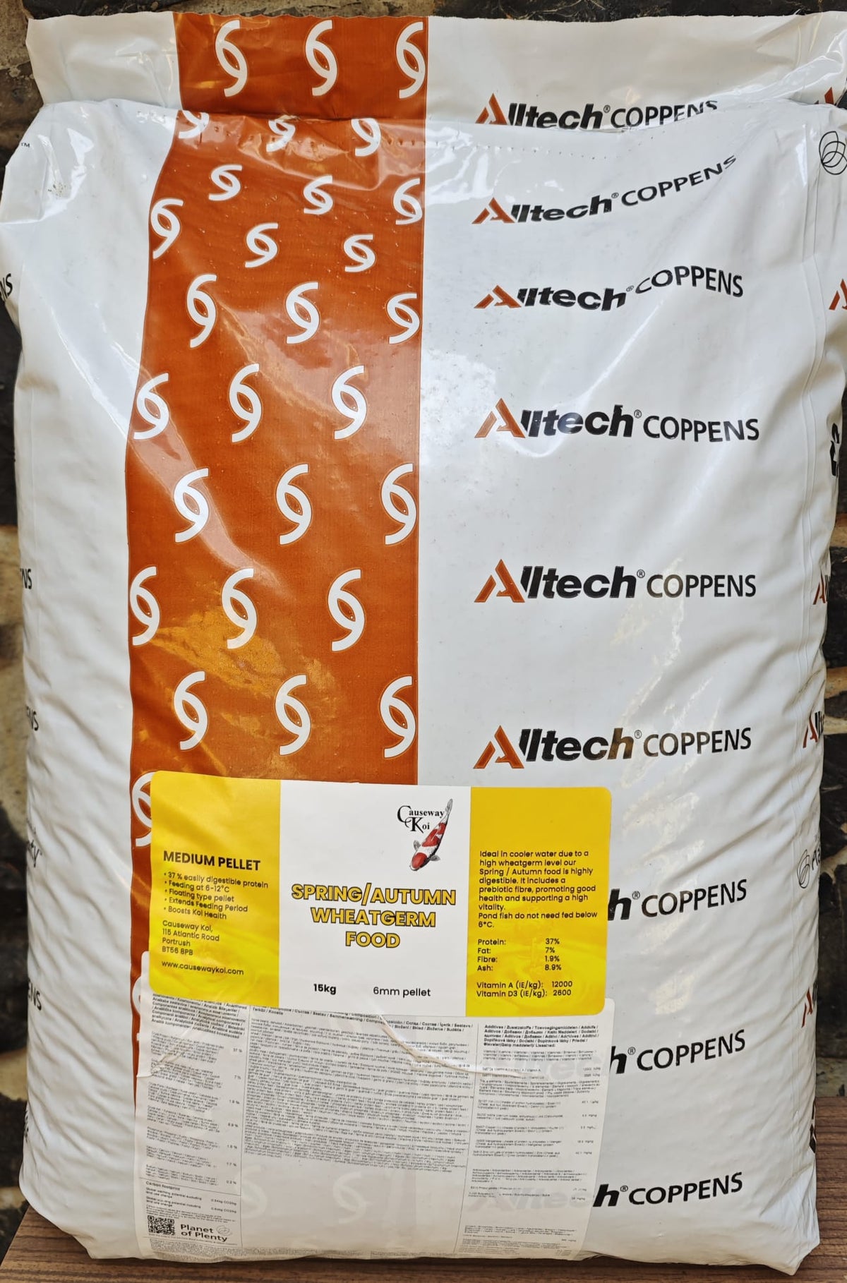 Causeway Koi Wheatgerm Food, 15kg