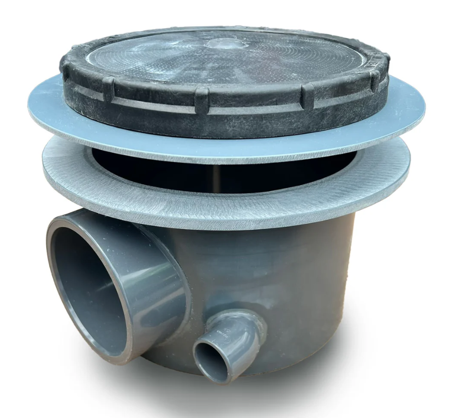 Proline Aerated Bottom Drain, 4"