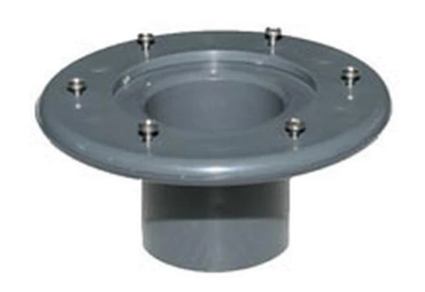 Flanged Tank Connector, 4" Pressure Pipe
