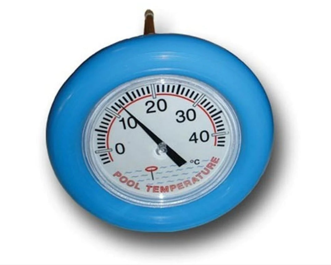 Blue Wheel Thermometer